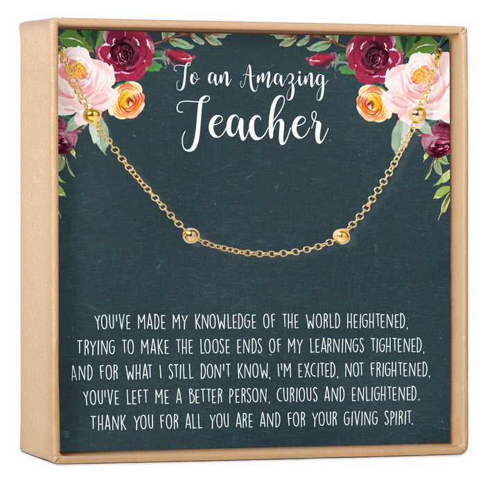 Teacher Bracelet by Dear Ava