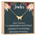 Teacher Necklace by Dear Ava