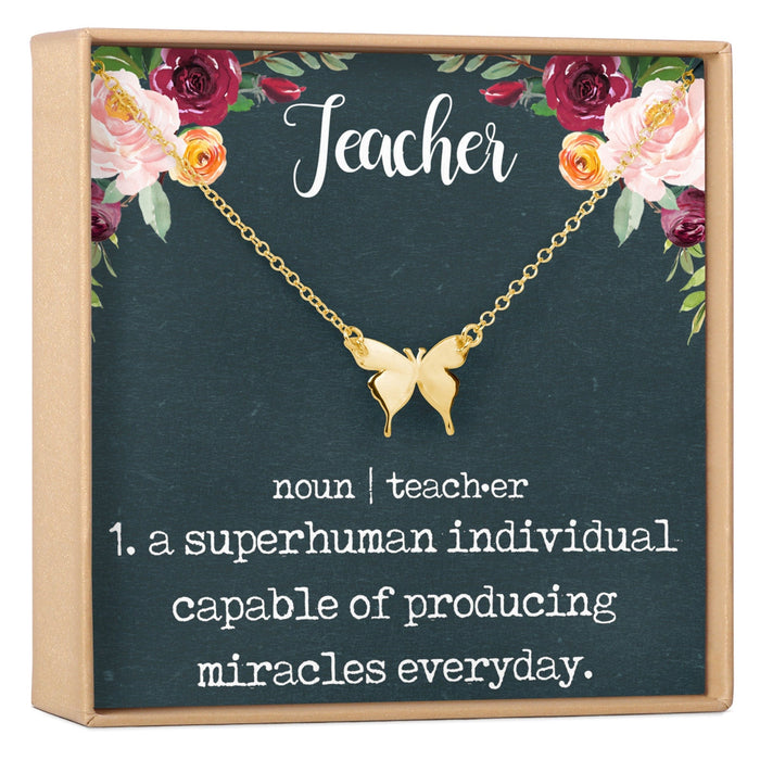 Teacher Necklace by Dear Ava