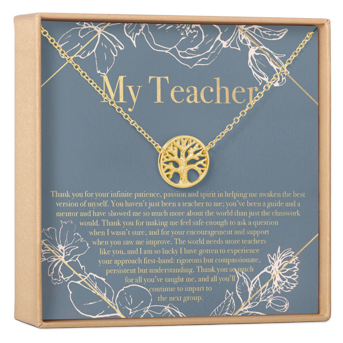 Teacher Necklace by Dear Ava