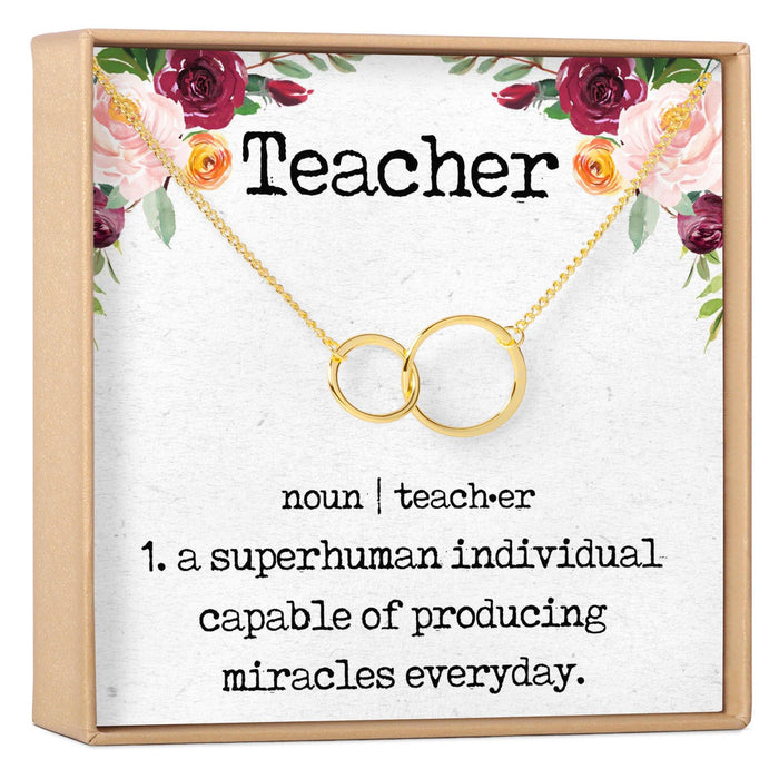 Teacher Necklace by Dear Ava
