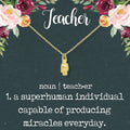 Teacher Necklace by Dear Ava