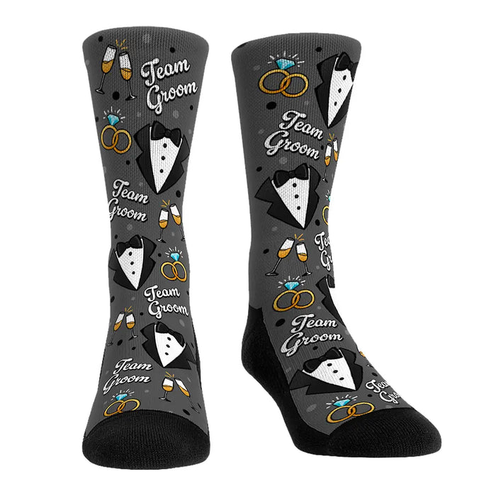 Team Groom All-Over by Rock 'Em Socks