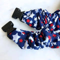 Team USA "Shooting" Stars Patriotic Buckle Scrunchie - No Snagging, No Tangles by Buckle Scrunchies by RE.STATEMENT