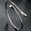 Teardrop Bangle in Sterling Silver by DailySale