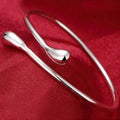 Teardrop Bangle in Sterling Silver by DailySale