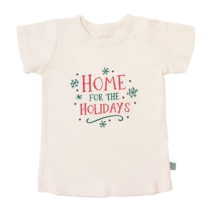 graphic tee | home for the holidays by Finn + Emma