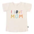 graphic tee | love mom by Finn + Emma