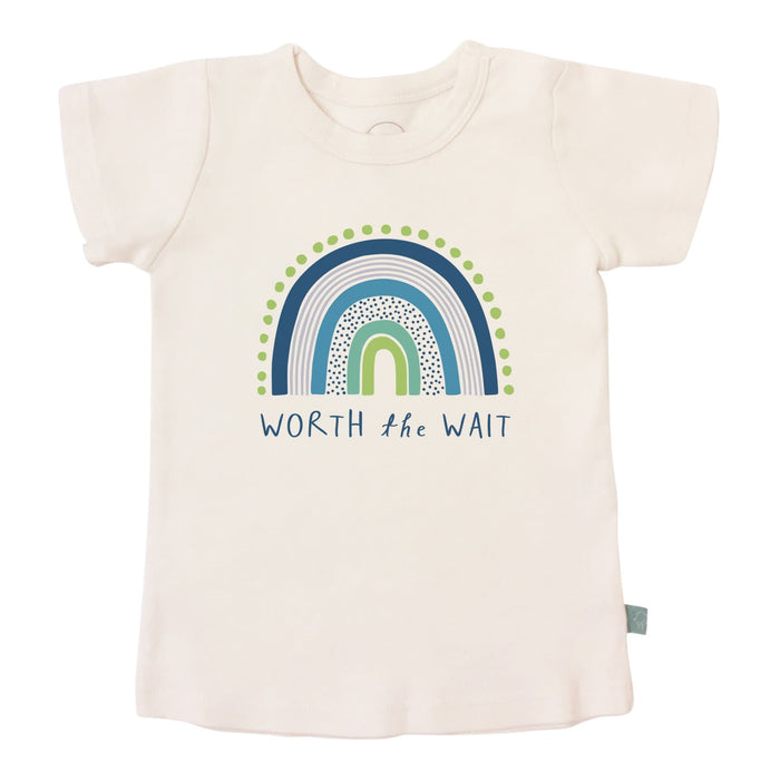 graphic tee | worth the wait by Finn + Emma