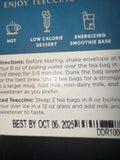 Teeccino Dandelion Dark Roast Chicory Herbal Tea, Organic, 20 Tea Bags by Price Is Right Miami