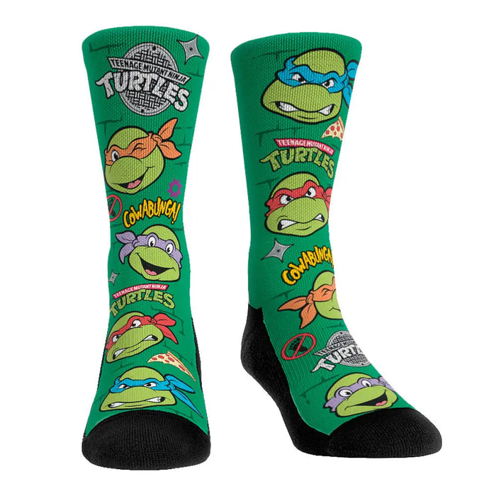 Teenage Mutant Ninja Turtles - All-Over Icons by Rock 'Em Socks