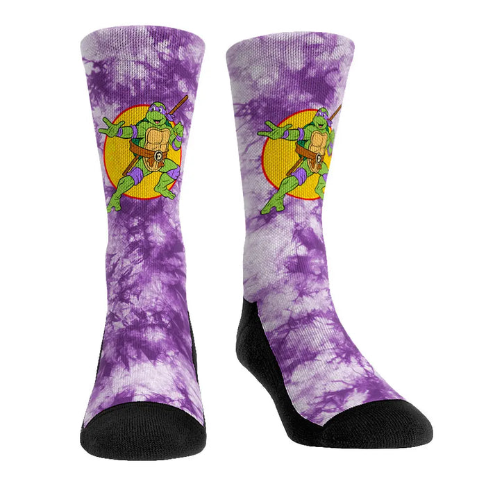 Teenage Mutant Ninja Turtles - Donatello - Tie-Dye by Rock 'Em Socks