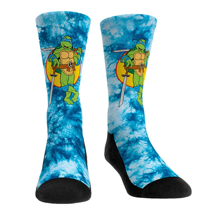 Teenage Mutant Ninja Turtles - Leonardo - Tie-Dye by Rock 'Em Socks