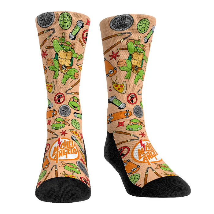 Teenage Mutant Ninja Turtles - Michelangelo - Character Kaboom! by Rock 'Em Socks