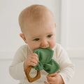 teething ears | basil green by Finn + Emma