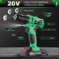 Tegatok 20V Cordless Drill Set by DailySale
