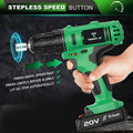 Tegatok 20V Cordless Drill Set by DailySale