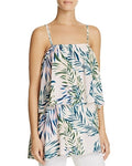 Olivaceous Womens Printed Popover Tank Top, Size XS by Vanessa Jane