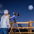 Telescope for Beginner 114mm Aperture 500mm AZ Mount Astronomical Reflector by DailySale