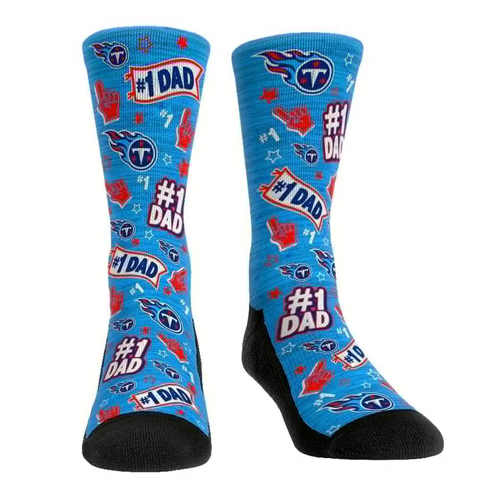 Tennessee Titans - #1 Dad by Rock 'Em Socks