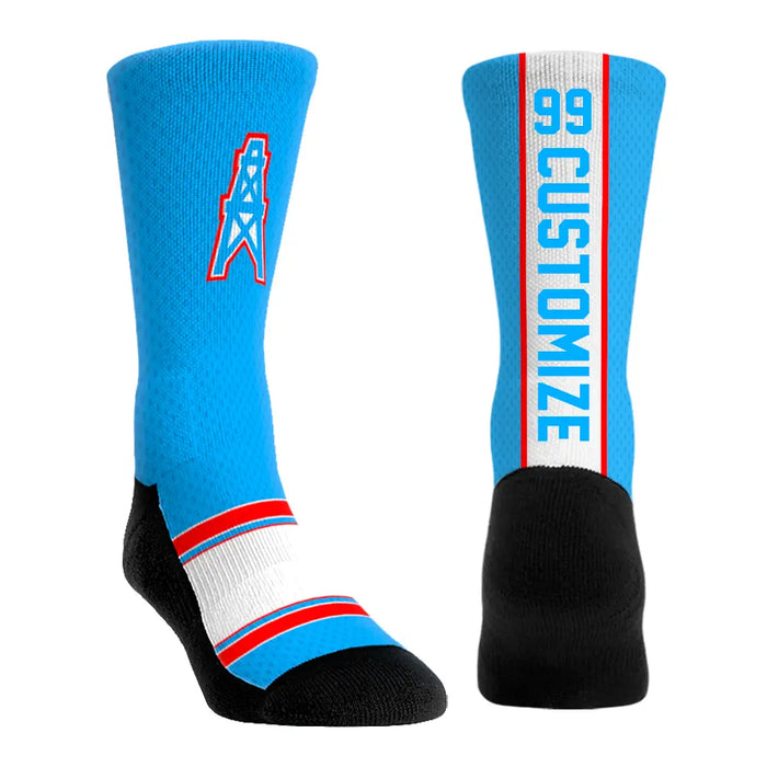 Tennessee Titans - Throwback Custom Jersey by Rock 'Em Socks