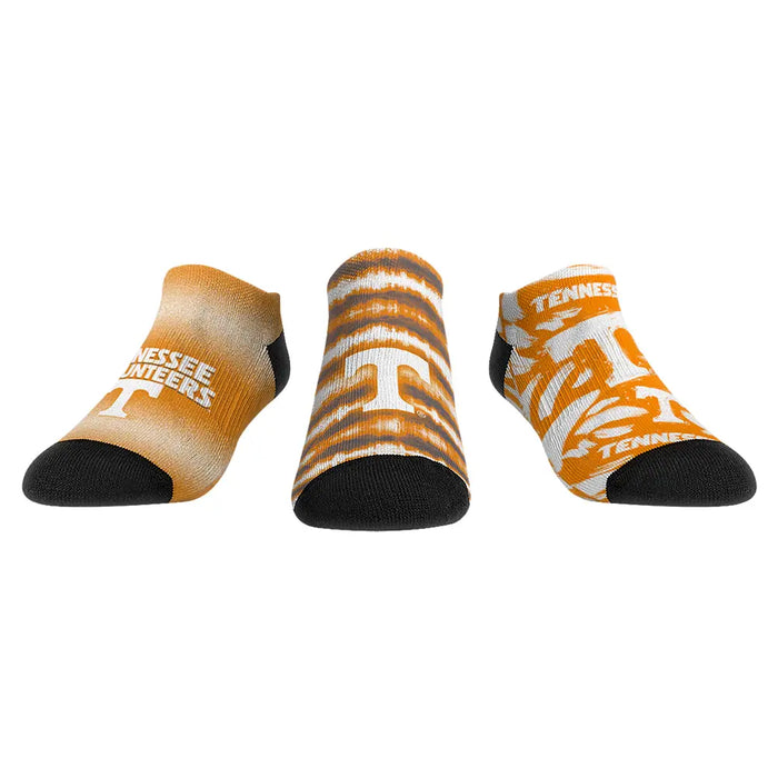 Tennessee Volunteers - Low Cut - Make Some Noise (3-Pack) by Rock 'Em Socks