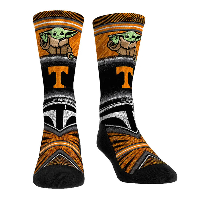Tennessee Volunteers - Star Wars - Grogu Intergalactic Fan by Rock 'Em Socks