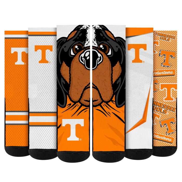 Tennessee Volunteers - Super Fan Bundle 5-Pack by Rock 'Em Socks