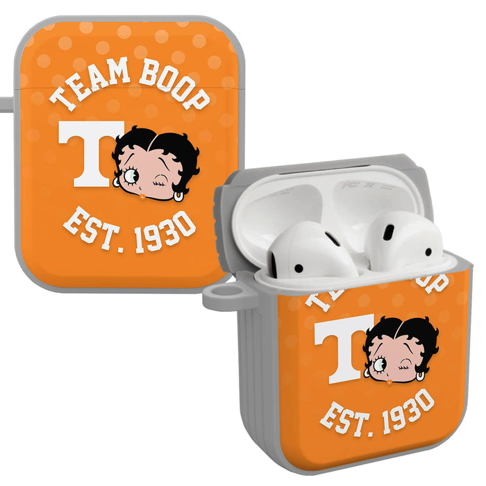 Tennessee Volunteers X Betty Boop HDX Apple AirPods Gen 1 & 2 Case Cover by Affinity Bands