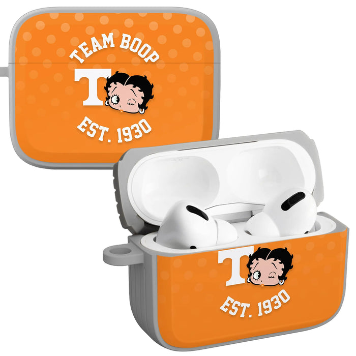 Tennessee Volunteers X Betty Boop HDX Apple AirPods Pro 1 & 2 Case Cover by Affinity Bands