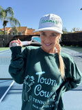 Tennis Cursive Corduroy Hat by Ace The Moon