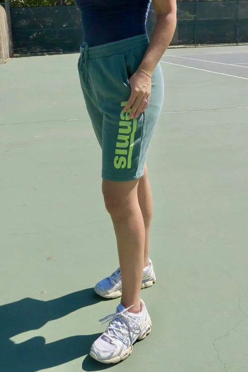 "Tennis" Everyday Gym Shorts by Ace The Moon