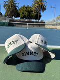 "TENNIS" Reversed Corduroy Hat by Ace The Moon