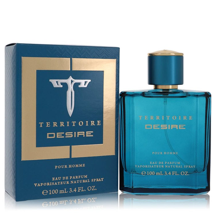 Territoire Desire by YZY Perfume Eau De Parfum Spray 3.4 oz for Men by Avera Group