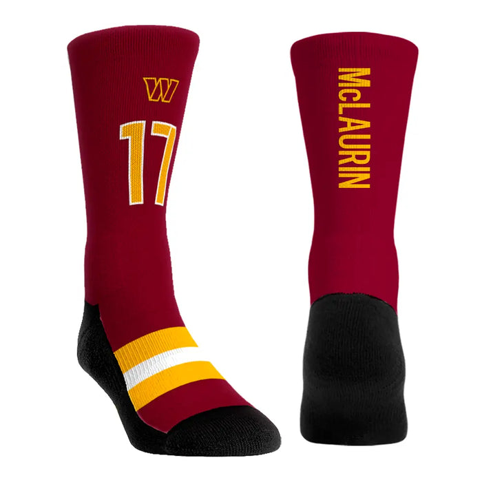 Terry McLaurin - Washington Commanders - Jersey (Burgundy) by Rock 'Em Socks