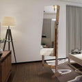 Tesmula Fashion Simple Jewelry Storage Mirror Cabinet With LED Lights by DailySale