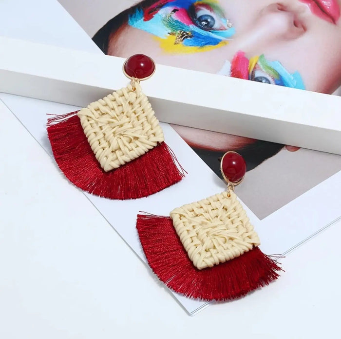 Tessel Earrings by Duma Mbili LLC