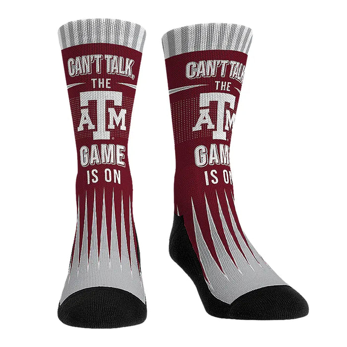 Texas A&M Aggies - Can't Talk by Rock 'Em Socks