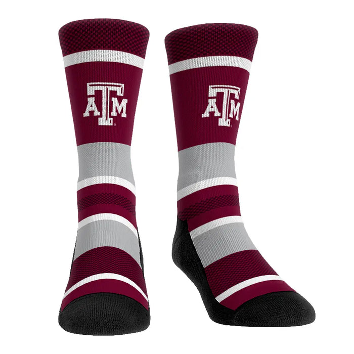 Texas A&M Aggies - Tech Stripe by Rock 'Em Socks