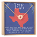 Texas Compass Pendant Necklace by Dear Ava