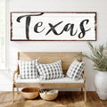 Texas Home Sign III by Tailored Canvases
