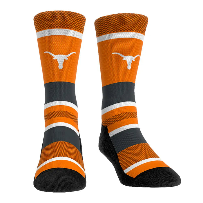 Texas Longhorns - Tech Stripe by Rock 'Em Socks