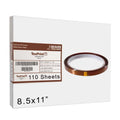 Texprint Sublimation Paper 8.5x11 for Ricoh/Sawgrass Printers | 120 Gsm | (Pack of 110 Sheets) Comes with Innosub Heat Tape by INNOSUB USA