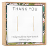 Thank You Earrings