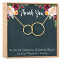 Thank You Necklace by Dear Ava