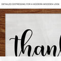 Thankful And Blessed Sign by Tailored Canvases