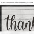 Thankful And Blessed Sign III by Tailored Canvases