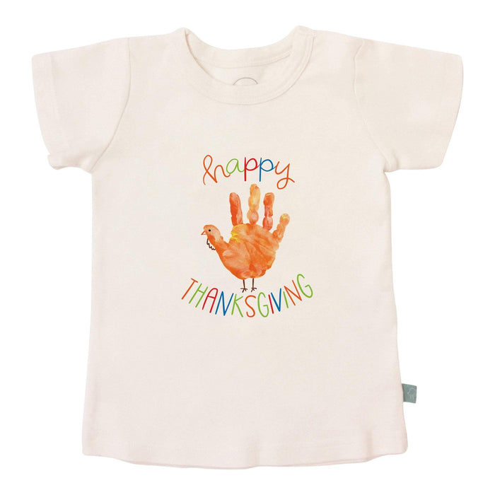 graphic tee | thanksgiving hand by Finn + Emma