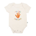 graphic bodysuit | thanksgiving hand by Finn + Emma