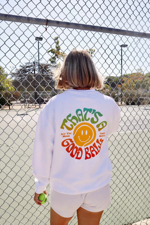 That's A Good Ball Crewneck Sweatshirt by Ace The Moon